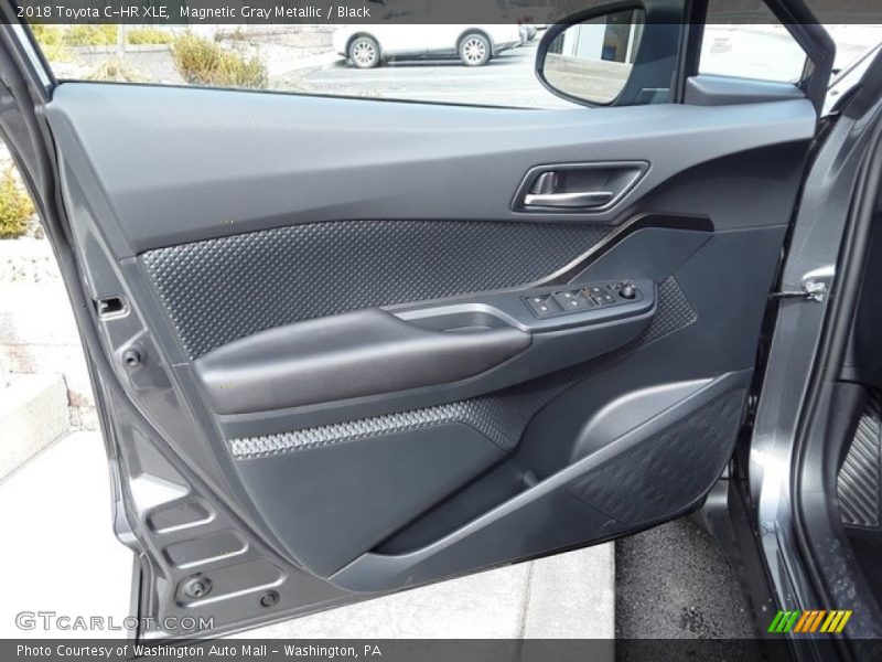 Magnetic Gray Metallic / Black 2018 Toyota C-HR XLE