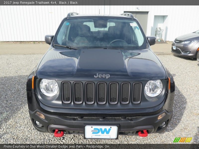 Black / Black 2017 Jeep Renegade Trailhawk 4x4