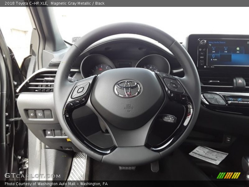 Magnetic Gray Metallic / Black 2018 Toyota C-HR XLE