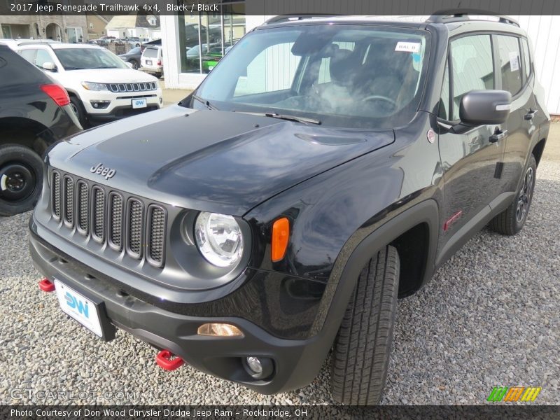 Black / Black 2017 Jeep Renegade Trailhawk 4x4