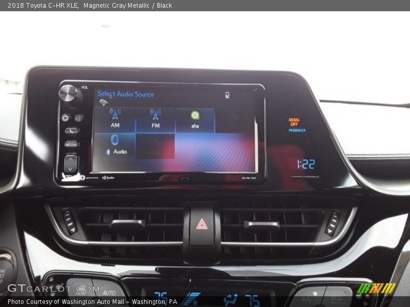 Magnetic Gray Metallic / Black 2018 Toyota C-HR XLE