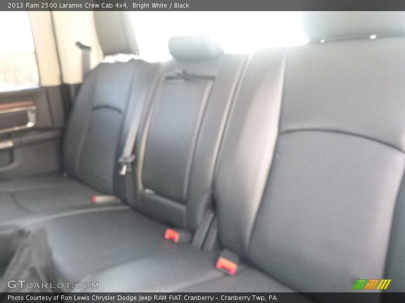 Bright White / Black 2013 Ram 2500 Laramie Crew Cab 4x4
