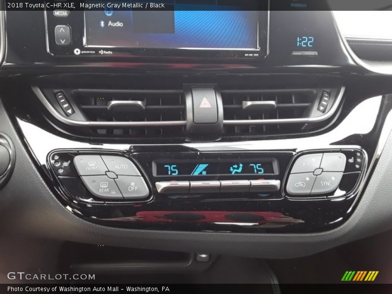 Magnetic Gray Metallic / Black 2018 Toyota C-HR XLE