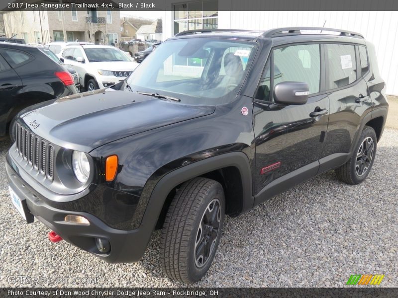 Black / Black 2017 Jeep Renegade Trailhawk 4x4