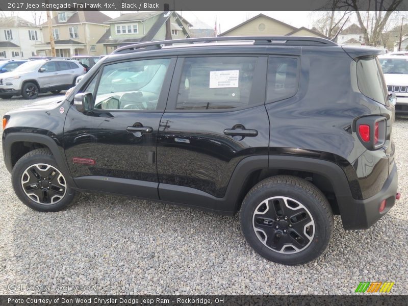 Black / Black 2017 Jeep Renegade Trailhawk 4x4