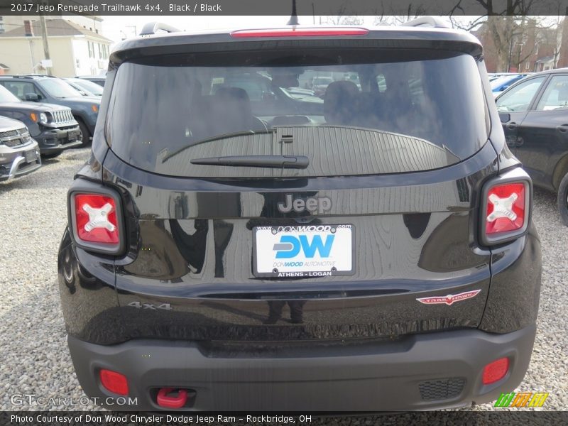 Black / Black 2017 Jeep Renegade Trailhawk 4x4