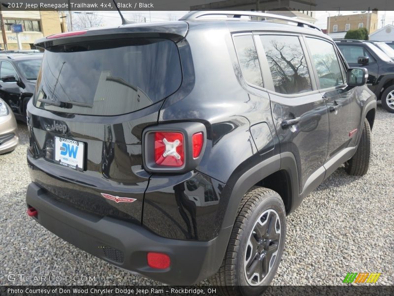 Black / Black 2017 Jeep Renegade Trailhawk 4x4
