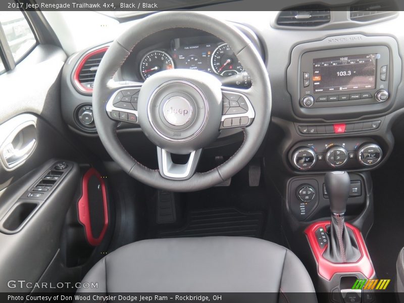 Black / Black 2017 Jeep Renegade Trailhawk 4x4