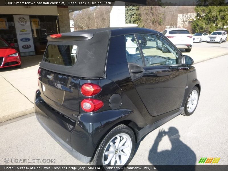 Deep Black / Design Black 2008 Smart fortwo passion cabriolet