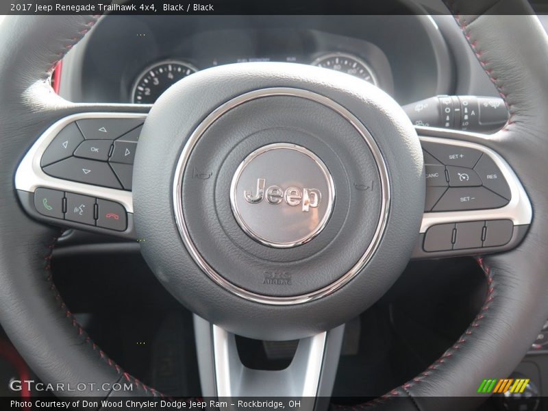 Black / Black 2017 Jeep Renegade Trailhawk 4x4