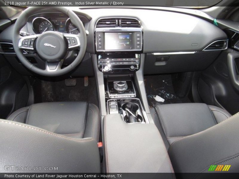 Indus Silver Metallic / Ebony 2018 Jaguar F-PACE 25t AWD Prestige