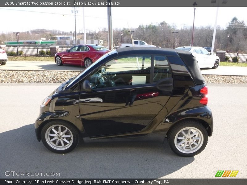 Deep Black / Design Black 2008 Smart fortwo passion cabriolet