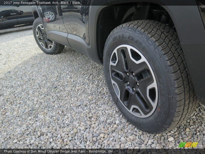 Black / Black 2017 Jeep Renegade Trailhawk 4x4
