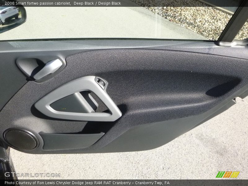 Deep Black / Design Black 2008 Smart fortwo passion cabriolet
