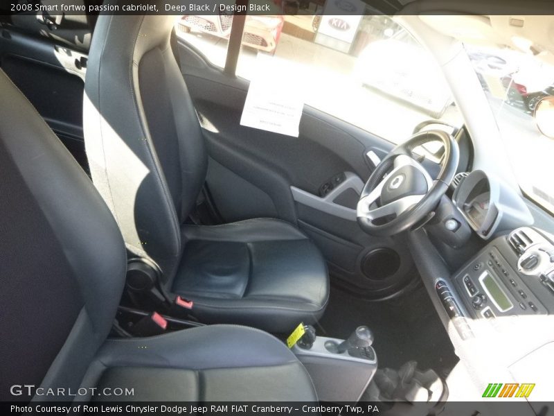 Deep Black / Design Black 2008 Smart fortwo passion cabriolet