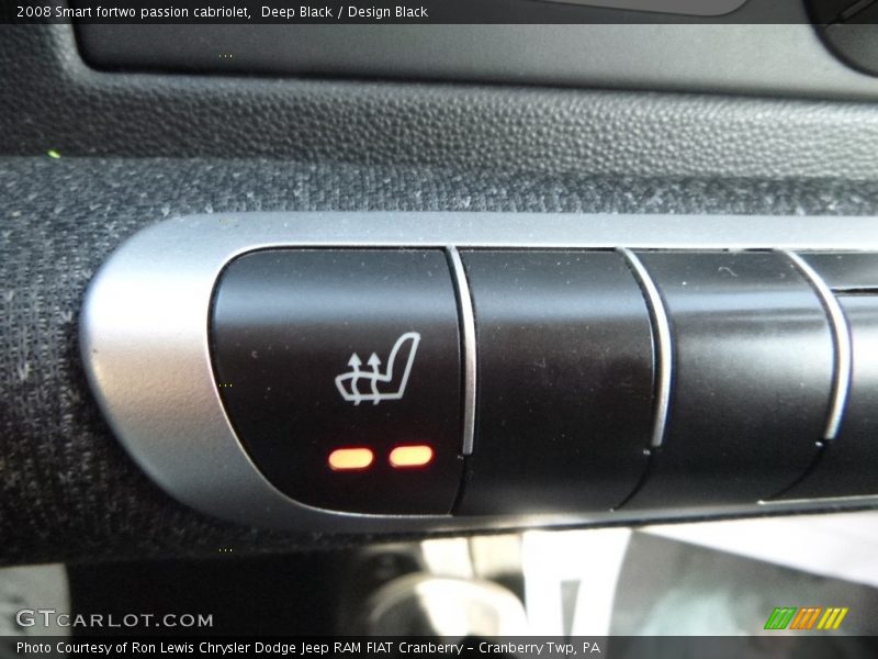 Deep Black / Design Black 2008 Smart fortwo passion cabriolet