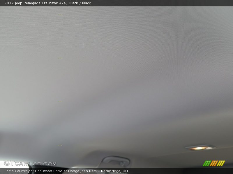 Black / Black 2017 Jeep Renegade Trailhawk 4x4