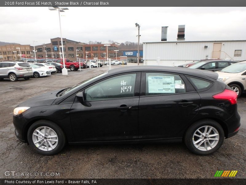 Shadow Black / Charcoal Black 2018 Ford Focus SE Hatch