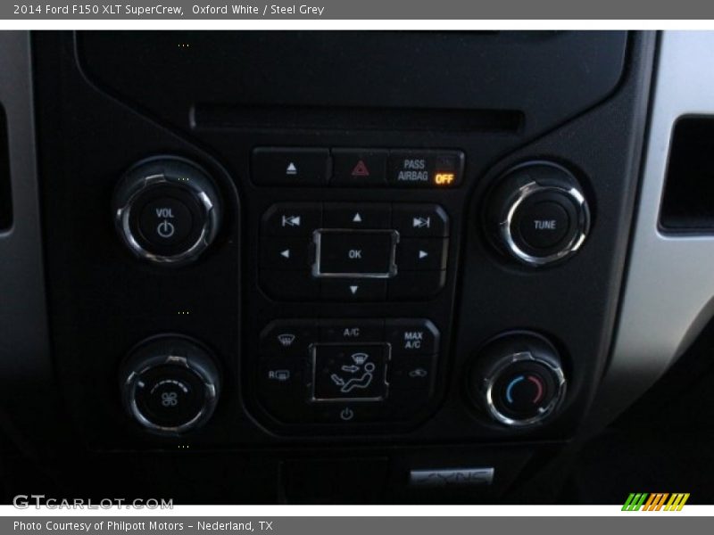 Oxford White / Steel Grey 2014 Ford F150 XLT SuperCrew