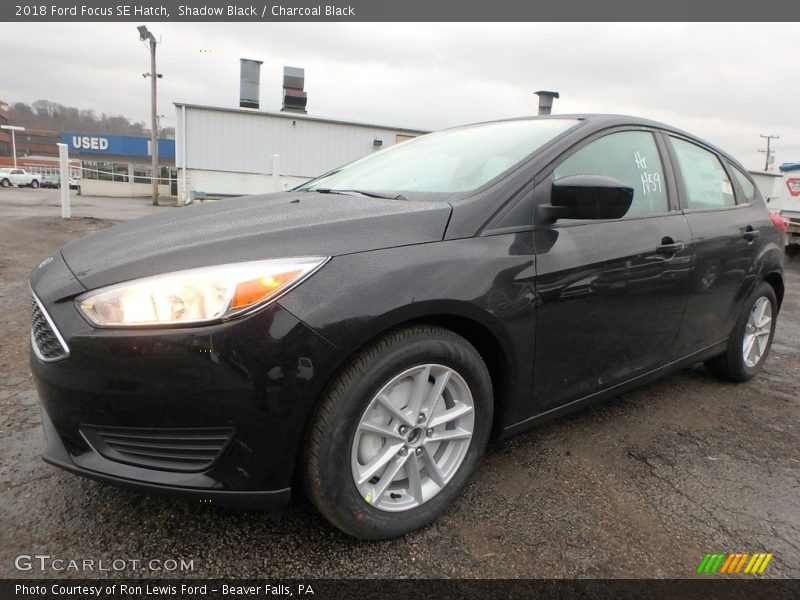 Shadow Black / Charcoal Black 2018 Ford Focus SE Hatch