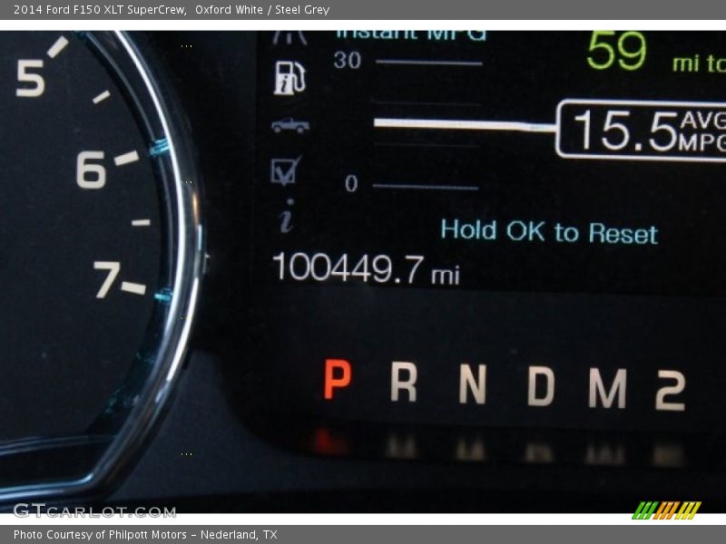 Oxford White / Steel Grey 2014 Ford F150 XLT SuperCrew