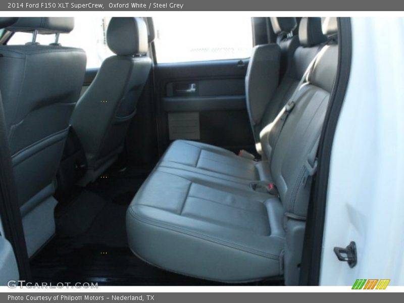 Oxford White / Steel Grey 2014 Ford F150 XLT SuperCrew