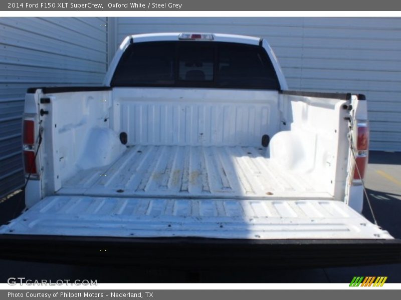 Oxford White / Steel Grey 2014 Ford F150 XLT SuperCrew