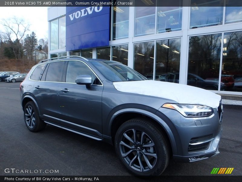 Osmium Grey Metallic / Charcoal 2018 Volvo XC90 T5 AWD Momentum