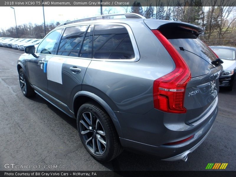 Osmium Grey Metallic / Charcoal 2018 Volvo XC90 T5 AWD Momentum