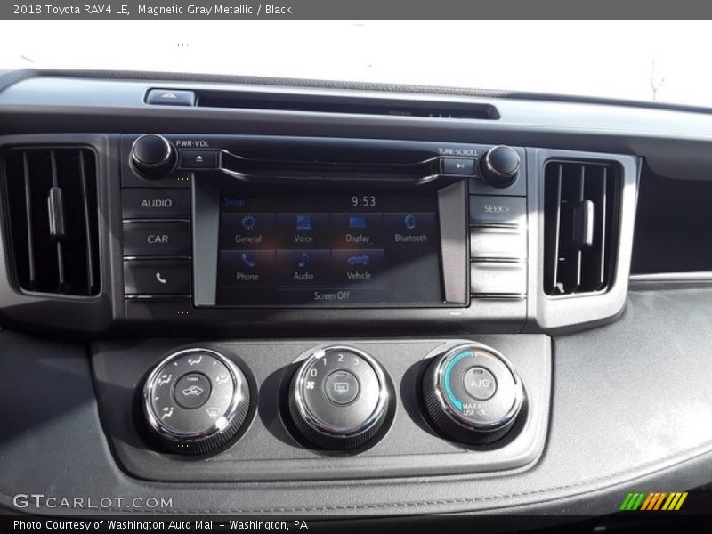 Magnetic Gray Metallic / Black 2018 Toyota RAV4 LE