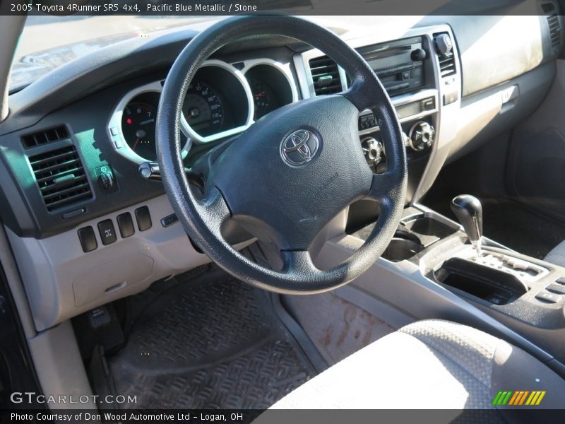 Pacific Blue Metallic / Stone 2005 Toyota 4Runner SR5 4x4