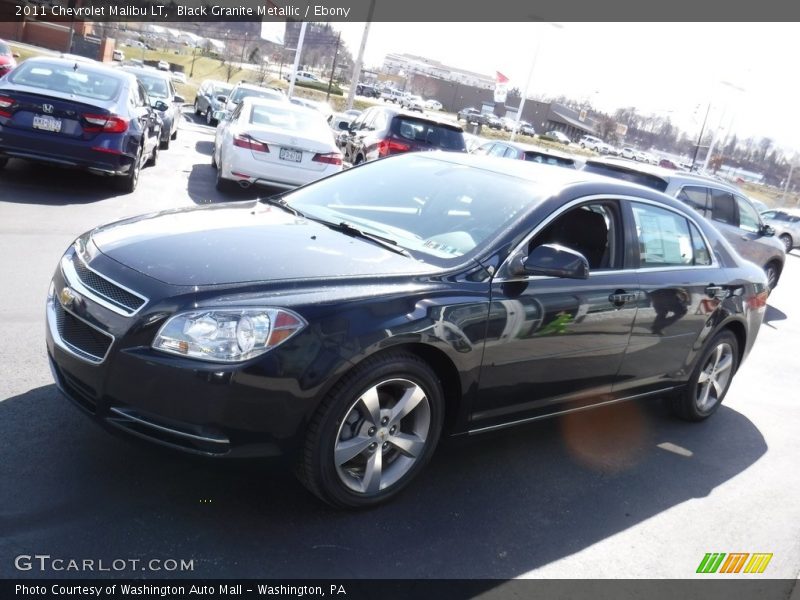 Black Granite Metallic / Ebony 2011 Chevrolet Malibu LT
