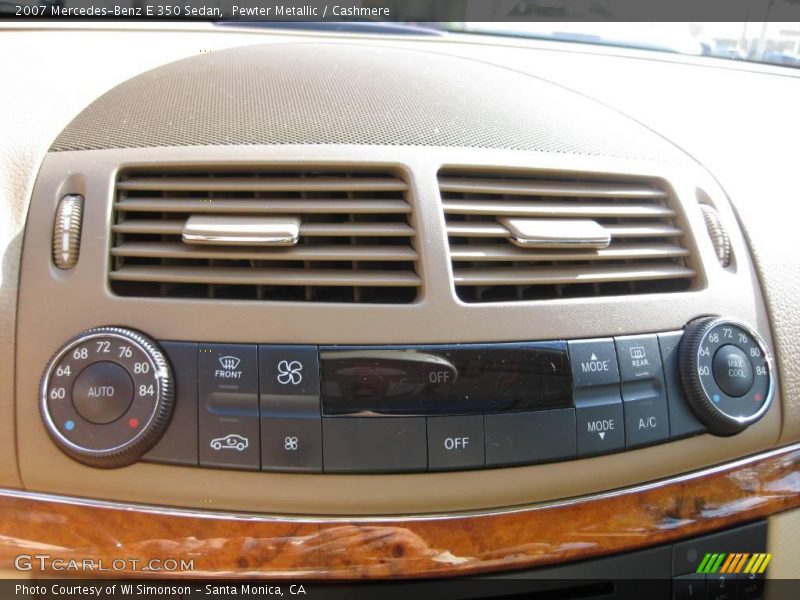 Pewter Metallic / Cashmere 2007 Mercedes-Benz E 350 Sedan