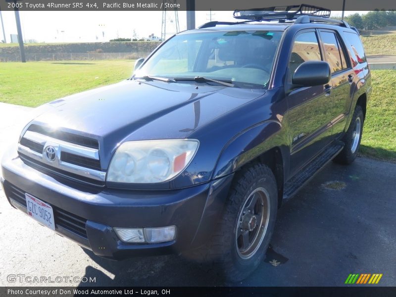 Pacific Blue Metallic / Stone 2005 Toyota 4Runner SR5 4x4