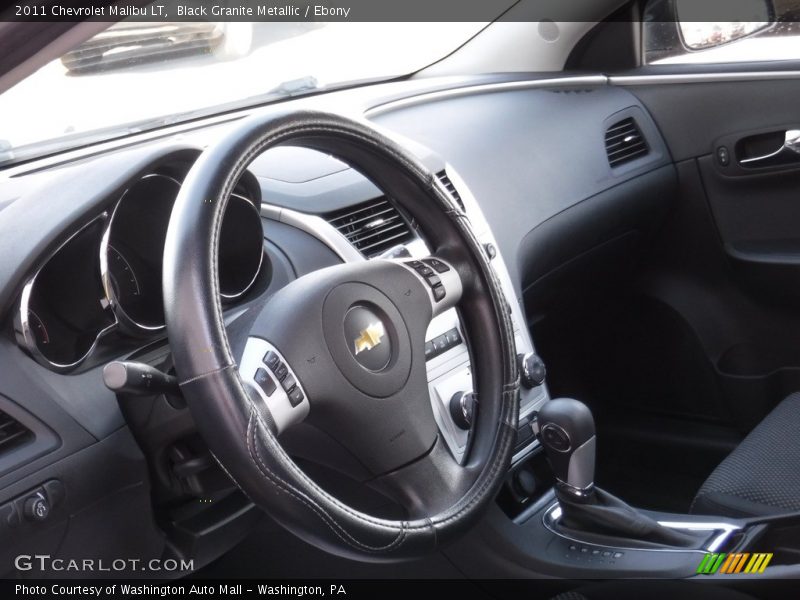 Black Granite Metallic / Ebony 2011 Chevrolet Malibu LT