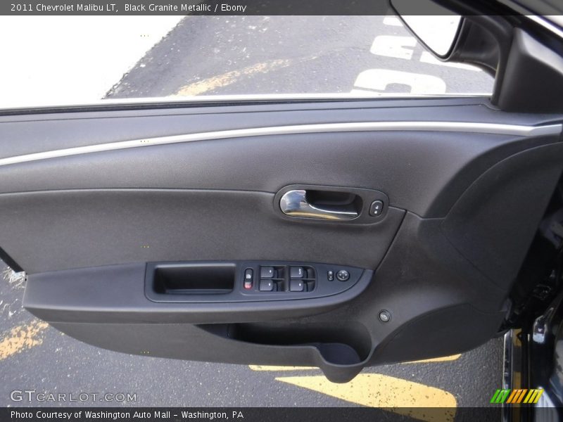 Black Granite Metallic / Ebony 2011 Chevrolet Malibu LT