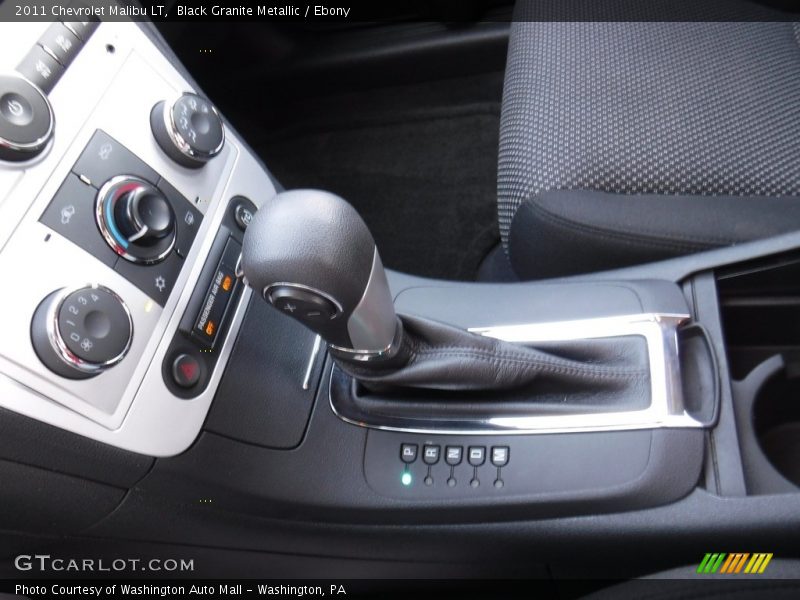 Black Granite Metallic / Ebony 2011 Chevrolet Malibu LT
