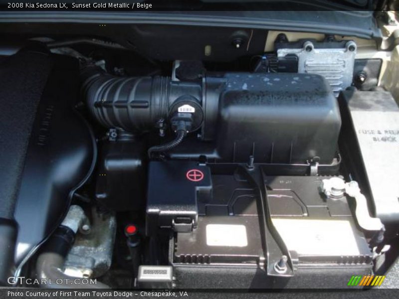 Sunset Gold Metallic / Beige 2008 Kia Sedona LX