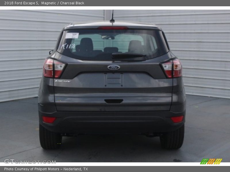 Magnetic / Charcoal Black 2018 Ford Escape S