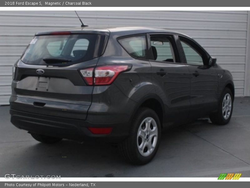 Magnetic / Charcoal Black 2018 Ford Escape S