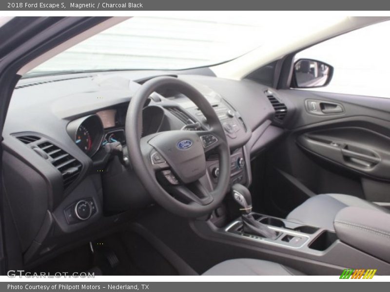 Magnetic / Charcoal Black 2018 Ford Escape S