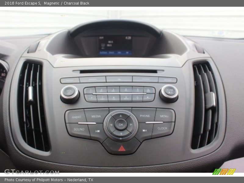 Magnetic / Charcoal Black 2018 Ford Escape S