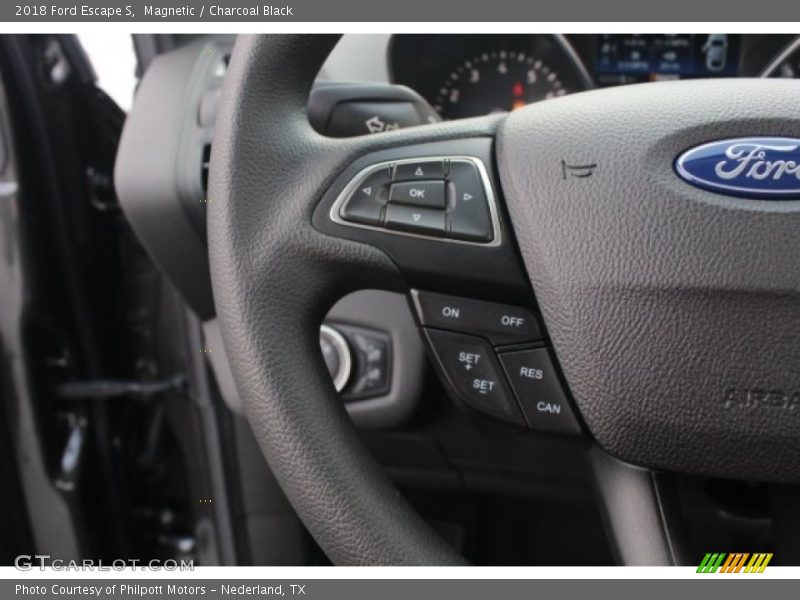 Magnetic / Charcoal Black 2018 Ford Escape S