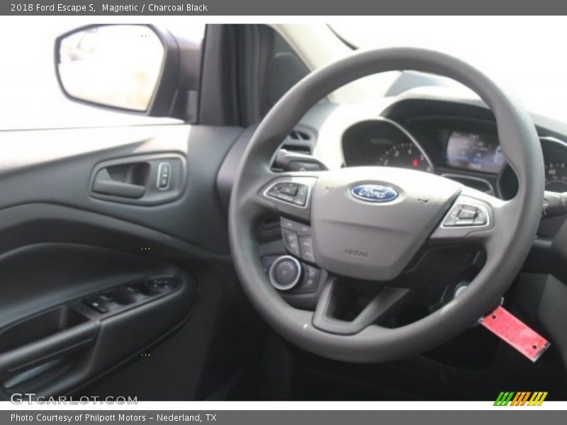 Magnetic / Charcoal Black 2018 Ford Escape S