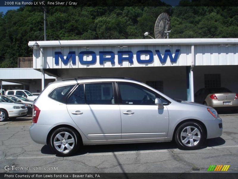 Fine Silver / Gray 2008 Kia Rondo LX V6