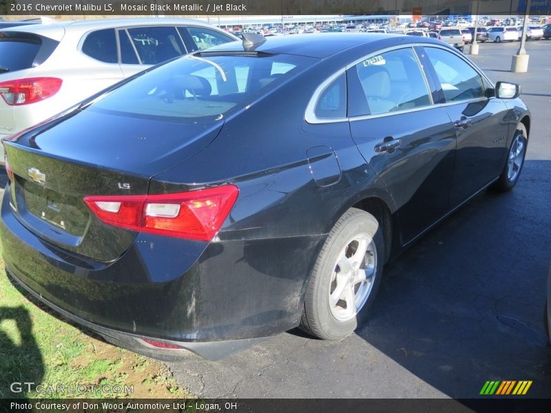 Mosaic Black Metallic / Jet Black 2016 Chevrolet Malibu LS