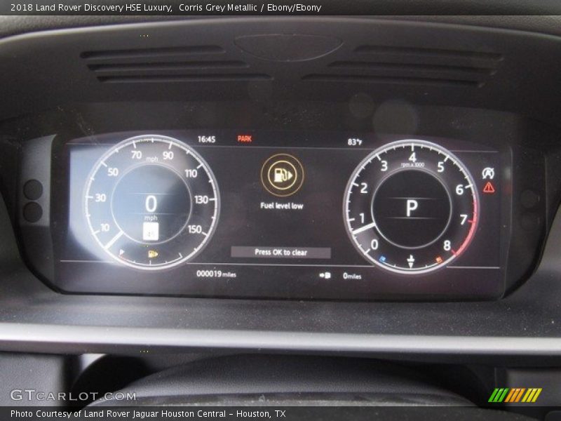 Corris Grey Metallic / Ebony/Ebony 2018 Land Rover Discovery HSE Luxury