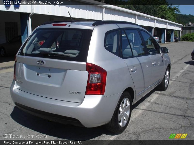 Fine Silver / Gray 2008 Kia Rondo LX V6