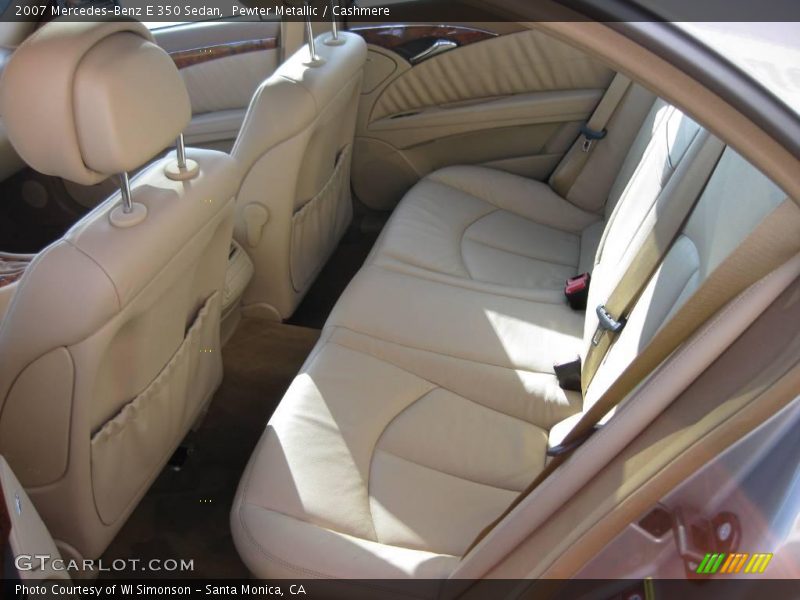 Pewter Metallic / Cashmere 2007 Mercedes-Benz E 350 Sedan