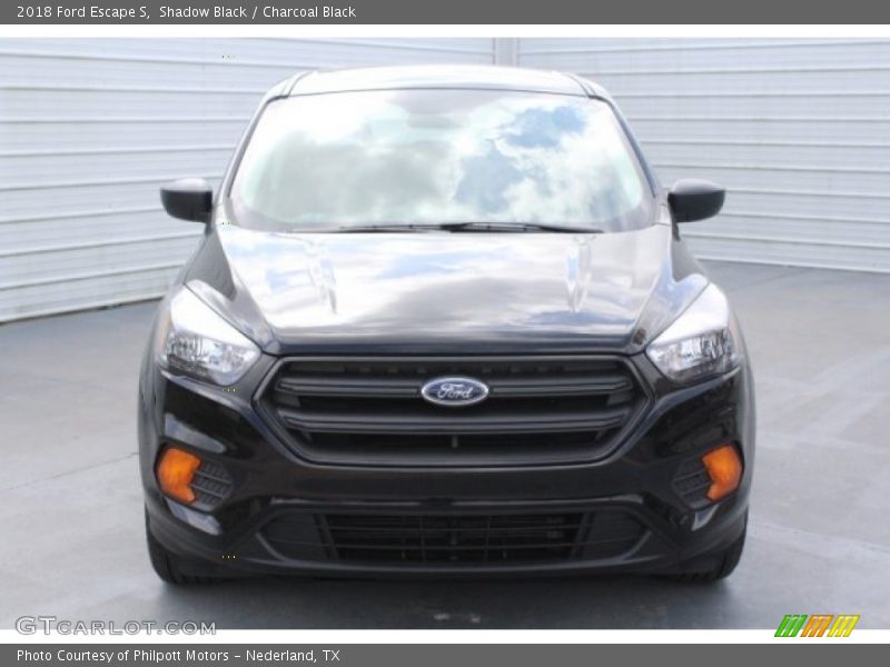 Shadow Black / Charcoal Black 2018 Ford Escape S